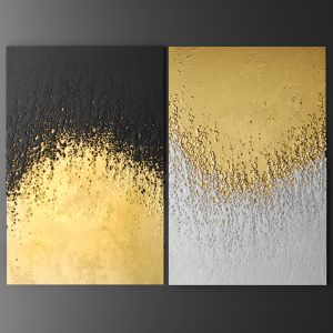 Wall Decor, Painting, Gold, Luxury, Luxury, 3d