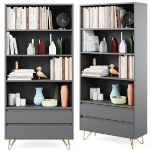 Bookcase Tomar By Cosmo