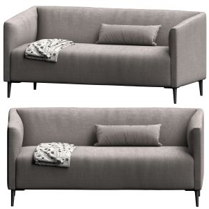 Joquer Gray Contract Sofa