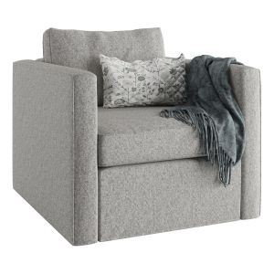 Harris Swivel Armchair West Elm