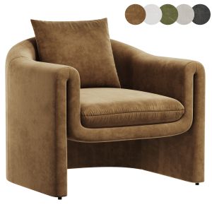 Pollman Upholstered Barrel Chair