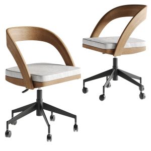 Clyne Wooden Office Chair