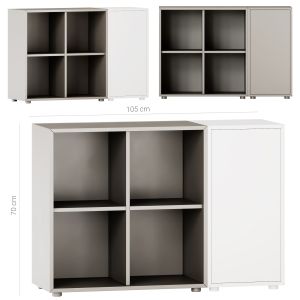 Ikea Eket Cabinet Combination With Feet L105