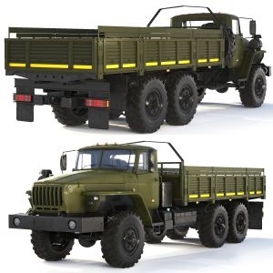 Ural 4320-0911 Flatbed Body 2015