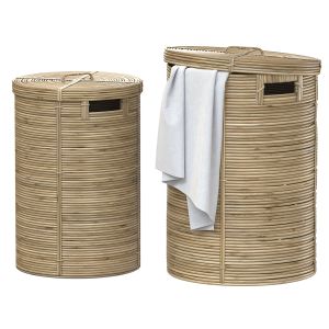 Laundry Baskets Chaka Nature Rattan