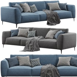 Chateau D`ax - Dudy (3-seat Fabric Sofa)