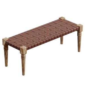 Wicker Bench 2187 Loft Designe