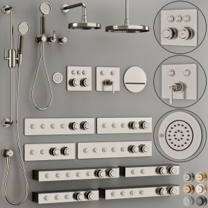 Gessi Hi Fi Eclectic Bathroom Faucet Set