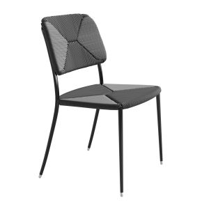 Flexform First Steps Black Dining Chair