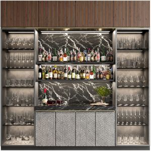 Large Cabinet With Alcohol