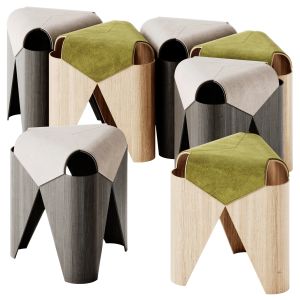 Falabella Upholstered Stool By Offecct