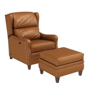 Wesley Hall Stevenson Tilt Back Leather Armchair