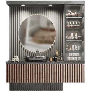 Bathroom Furniture With Cosmetics