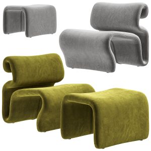 Artilleriet - Etcetera Fabric Easy Chair