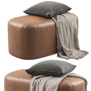 Jysk - Orebo Leather (pouf)