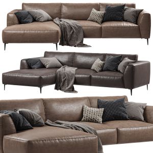 Chateau D'ax - Dudy (corner Leather Sofa)