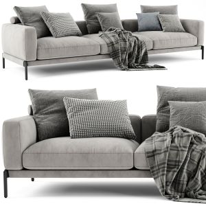 Flexform Romeo 3 Seats Sofa