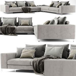 Flexform Lightpiece L Shaped Sofa