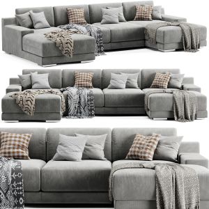 West Elm Dalton U Shaped Sofa