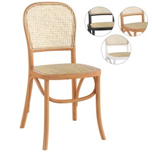 Salsa Rattan Bentwood Dining Chair