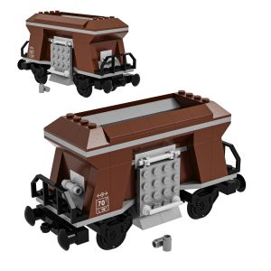 Train Lego Coal Hopper