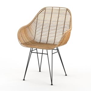 Camelia Armchair  Redezvousdeco Natural Rattan