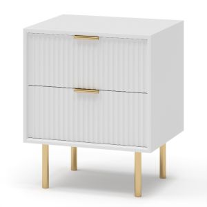 West Elm Quinn Closed Nightstand Bedside Table