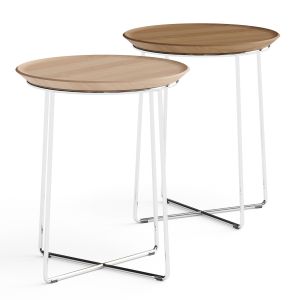 Kartell Al Wood Side Table By Philippe Starck Side