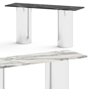 Cb2 Luca Marble Console Table