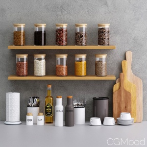 Kitchen Decor Set 02