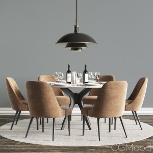 Modern Dinning Set 04