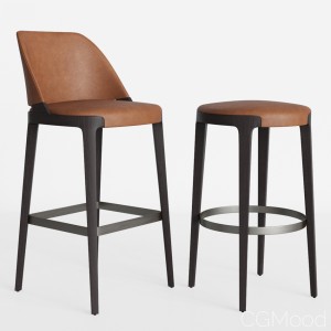 Potocco Velis Barstool & Round Counterstool