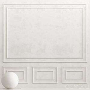 Set 04 Decorative Plaster With Molding