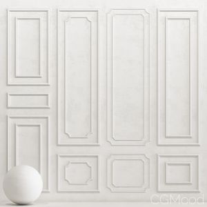 Set 16 Decorative Plaster With Molding