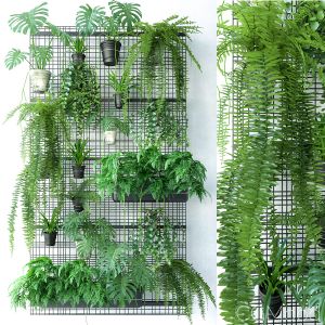 Wall Grid Plant Pot