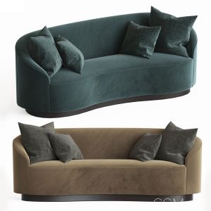 Petite Curved Sofa