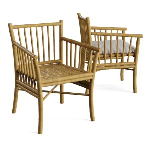 Tine K Home Bamboo Dining Room Chair Railing