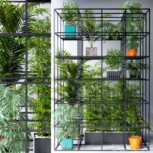 Wall Grid Plant Pot 7