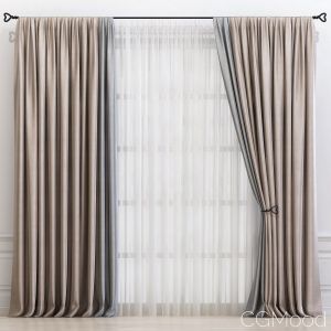 Curtains Set №635