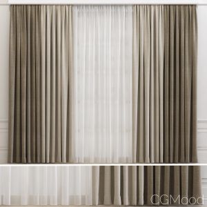 Curtains Set №637