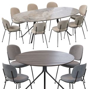 Industry Dining Chair And Blink Dining Table