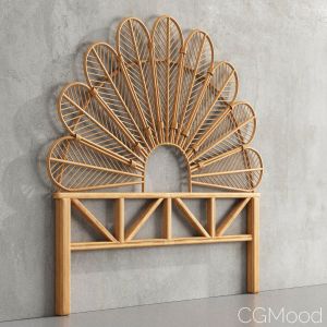 Rattan Headboard