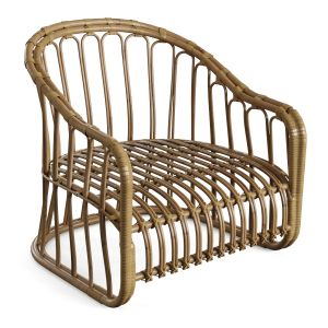 Natural Rattan Bamboo Chairs 1