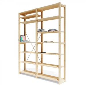 Lundia Classic Double Bookshelf