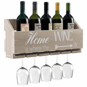 Gallatin Le Luxe Engraved Home Is Where 5 Bottle W