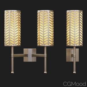 Tigermoth Lighting - Stem Wall Light With Lattice