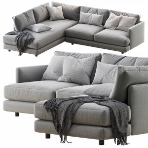 Haven 2-piece Terminal Chaise Sectional