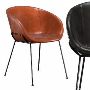 Lee Faux Leather Dining Armchair