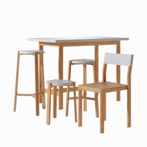 Happy Bar Table Stool Chair - A2 Designers