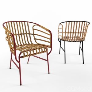 Chair Raphia By Casamania & Horm